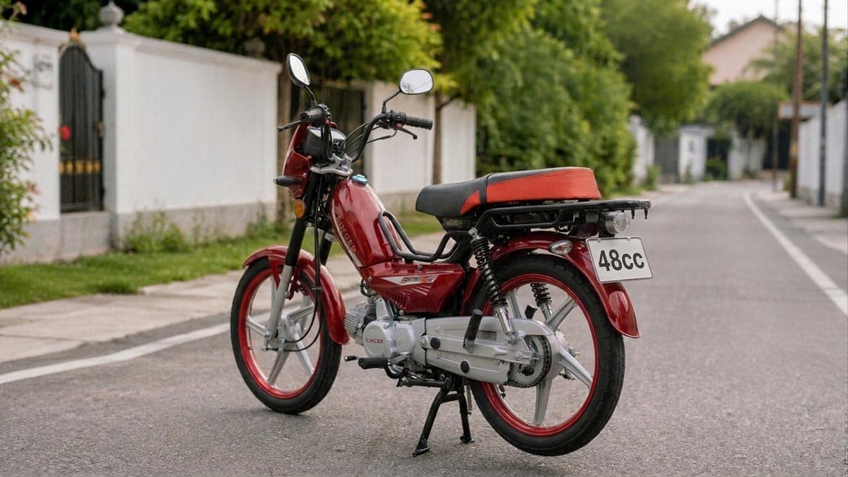 Motorcycles under 50cc must be registered in Sri Lanka
